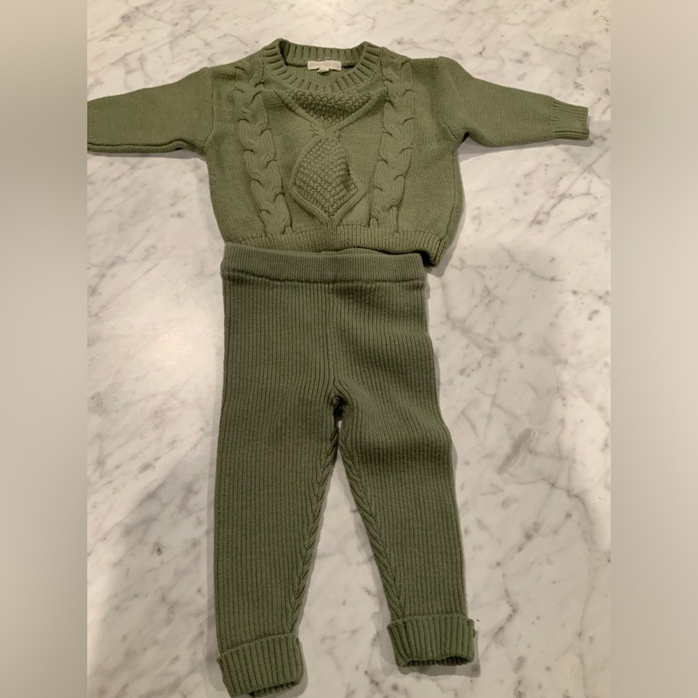 Green Sweatersuit